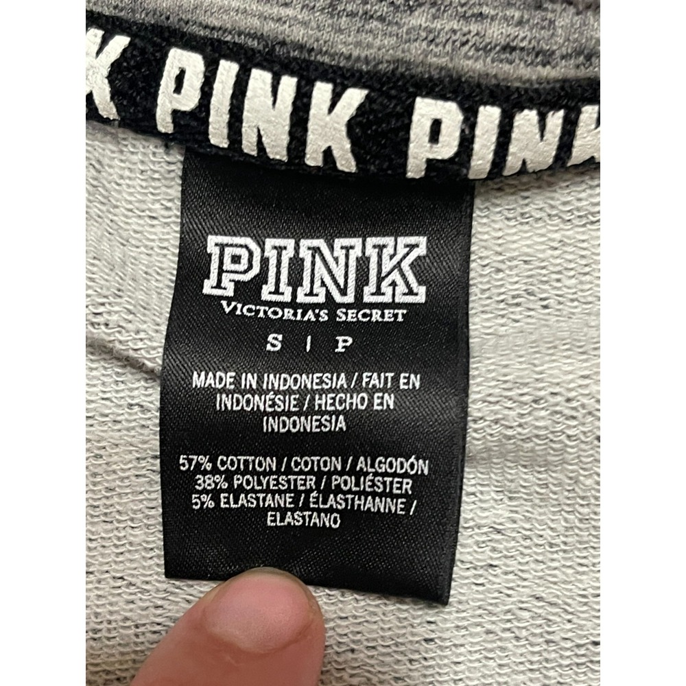 Victoria's Secret Shirt, Women's Small, Gray, Turtleneck, 1/4 Zip Up, Pullover - Picture 8 of 10